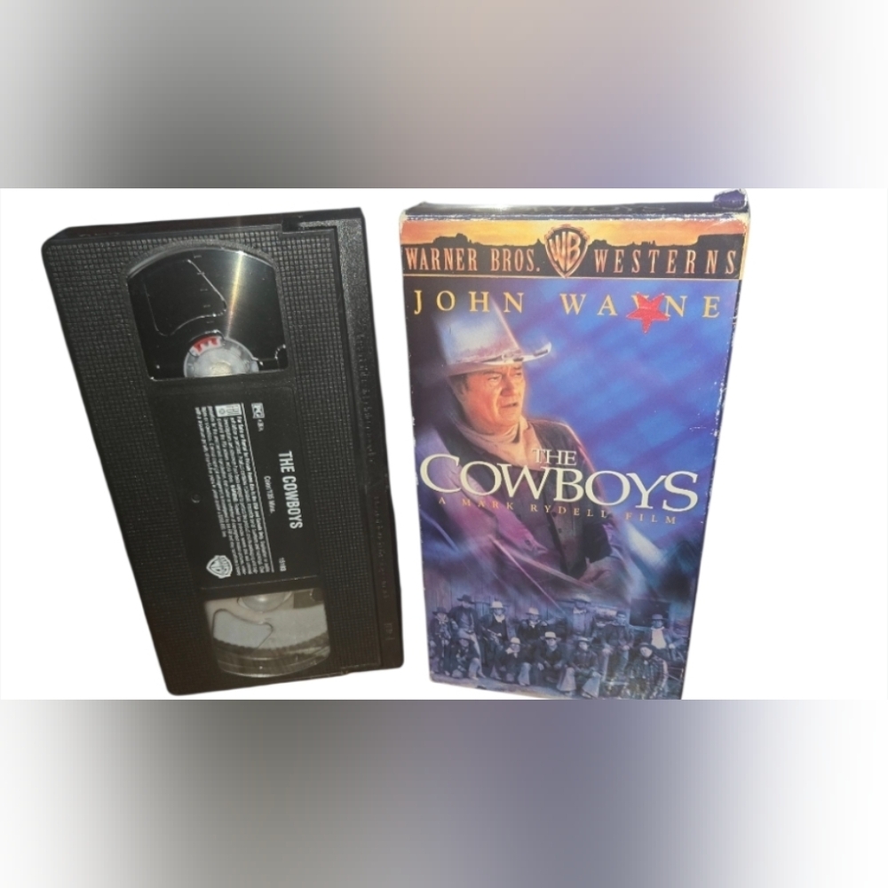 Warner Bros. The Cowboys VHS -